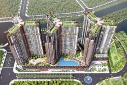 chung cư Gamuda trong công viên yên sở